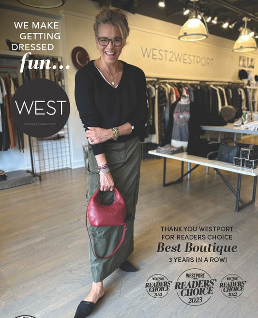 westport lifestyle magazine readers choice awards best boutique WEST in westport ct